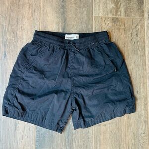 Abercrombie Kids Pool To Play Black Shorts